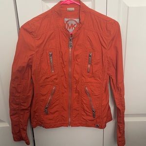 MK light weight orange jacket size 2